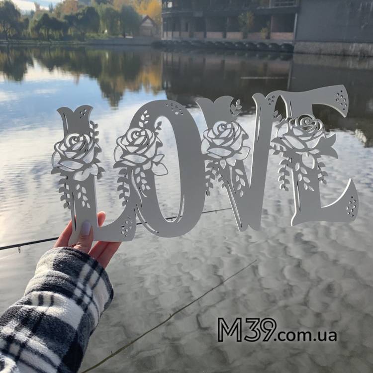 Декоративне панно картина на стіну Love m39.com.ua Декоративне панно картина на стіну Love