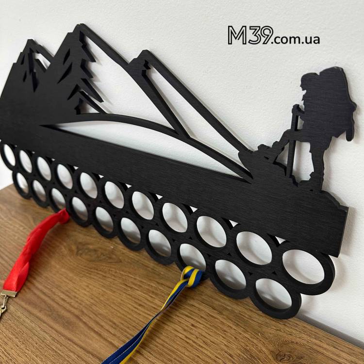 Медальниця з Дерева Спортивний Туризм