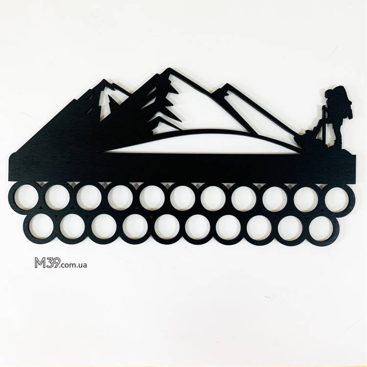 Медальниця з Дерева Спортивний Туризм