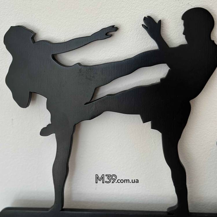 Медальниця з дерева Змішані бойові мистецтва ММА