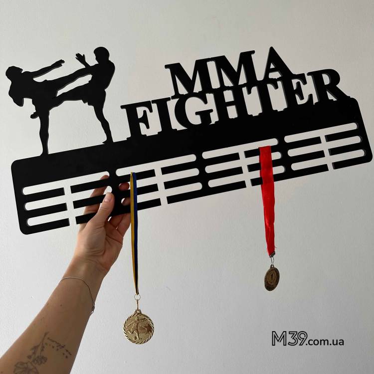 Медальниця з дерева Змішані бойові мистецтва ММА