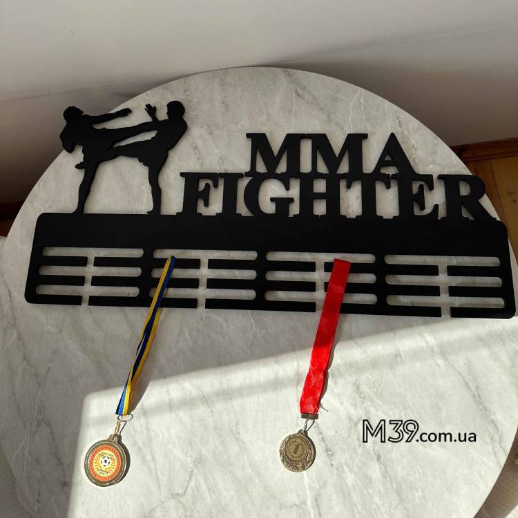 Медальниця з дерева Змішані бойові мистецтва ММА