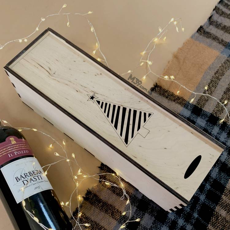 Коробка для вина «Merry Christmas» 