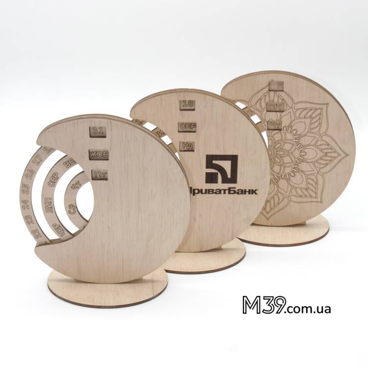 Вечный календарь, календарь круглый