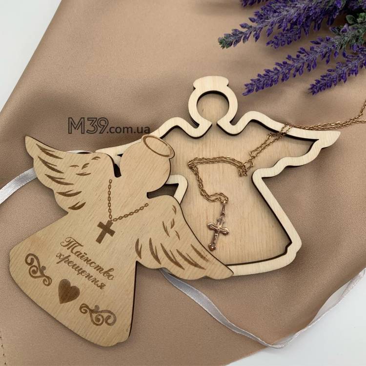 Коробочка, шкатулка для хрестика на хрестини