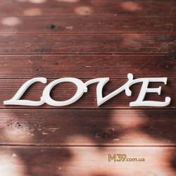 Весільний Напис з Дерева Love