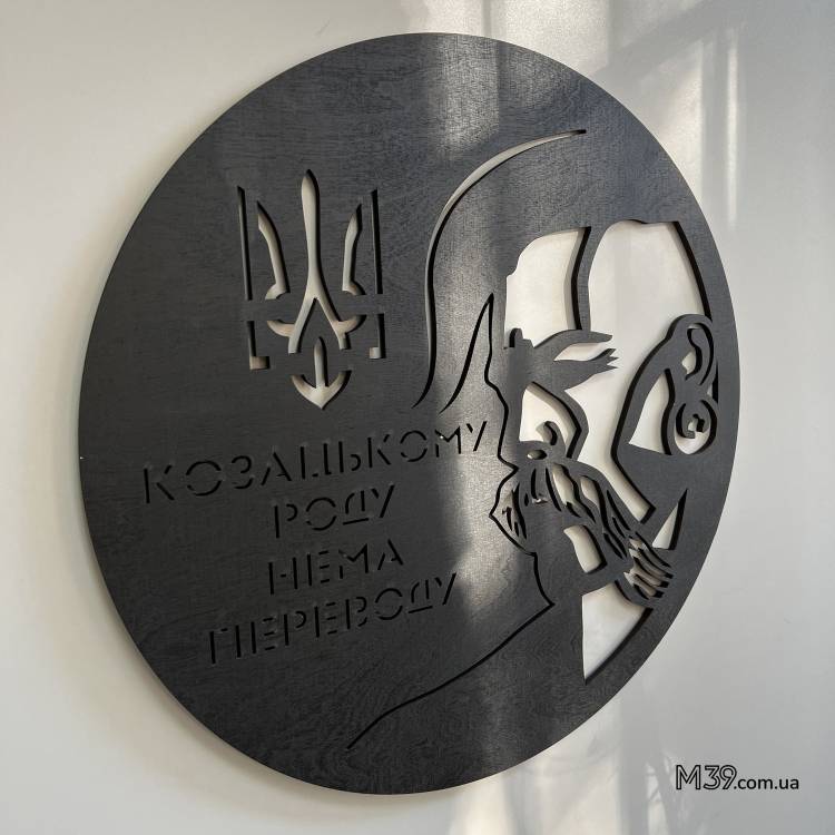 Настенный декор, декоративное панно Украинизация - Козак