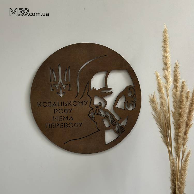 Настенный декор, декоративное панно Украинизация - Козак