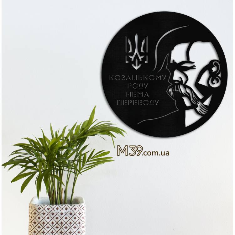 Настенный декор, декоративное панно Украинизация - Козак
