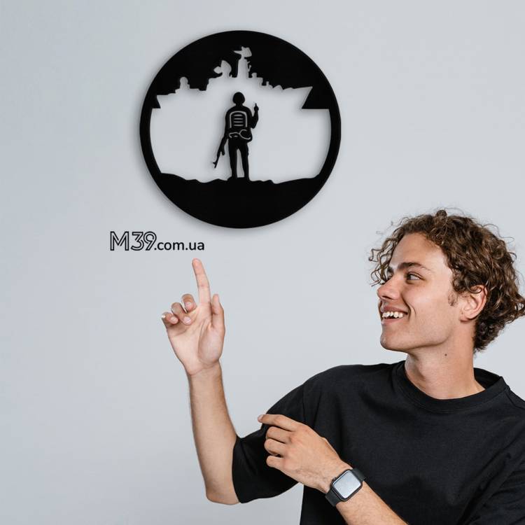 Декоративное панно Украинизация - Русский Военный Корабль