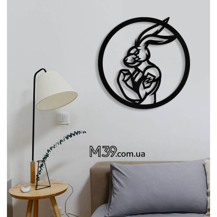 Декоративное деревянное панно Украинизация - Кролик Азов