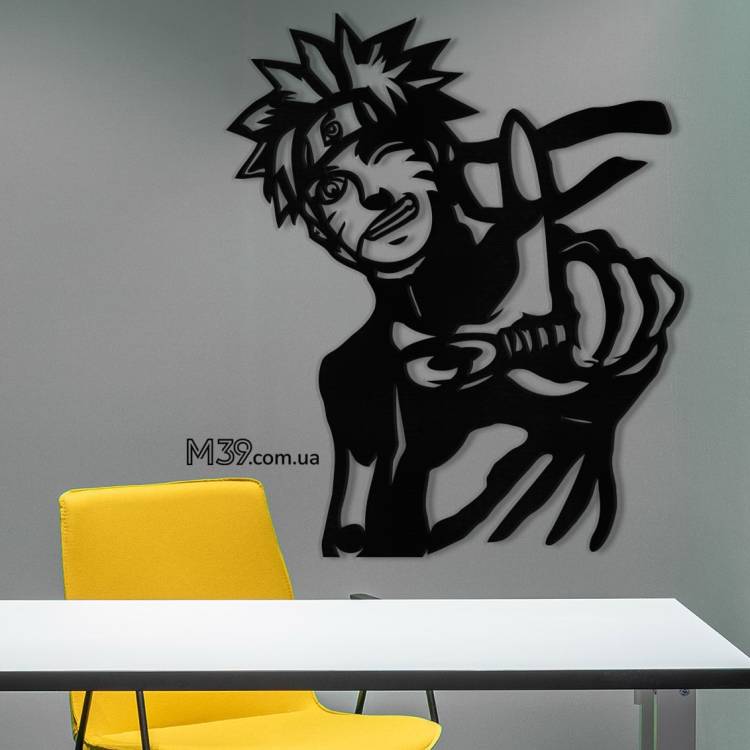 Декор кімнати для підлітка в стилі аніме "Наруто" m39.com.ua Декор кімнати для підлітка в стилі аніме "Наруто"