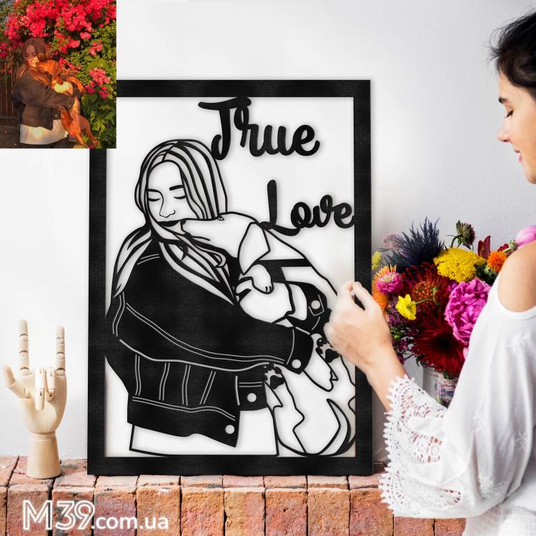 Дизайнерское панно из дерева по вашему фото m39.com.ua Дизайнерское панно из дерева по вашему фото