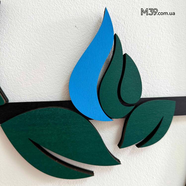 Логотип Агробізнесу з дерева Круглий на Замовлення