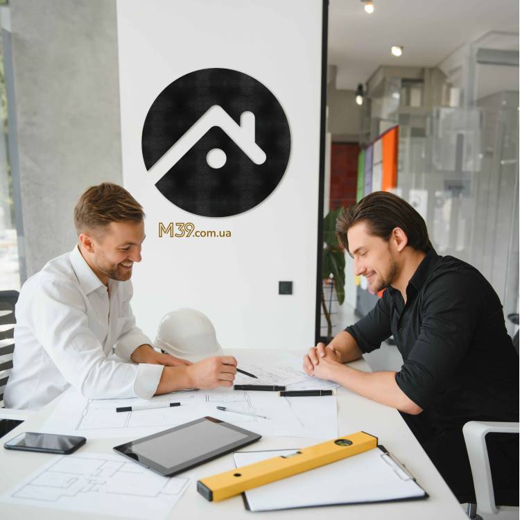 Логотип Строительной Компании Из Дерева на Заказ