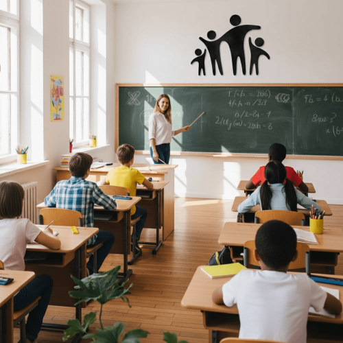 Логотип Приватної Школи Англійської Мови з Дерева на Замовлення m39.com.ua Логотип Приватної Школи Англійської Мови з Дерева на Замовлення