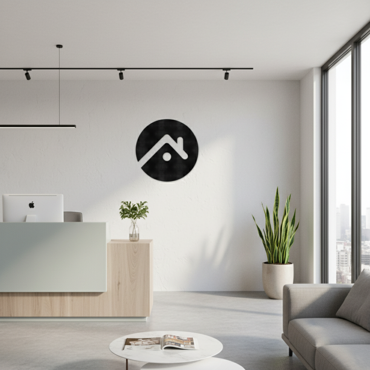 Логотип Строительной Компании Из Дерева на Заказ