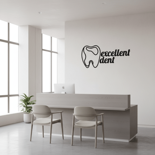 Логотип Стоматологічної Клініки з Дерева Інтер Логотип Стоматологічної Клініки з Дерева Інтер