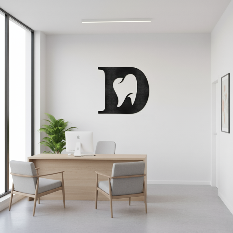 Логотип з Дерева у Стоматологічний Кабінет m39.com.ua Логотип з Дерева у Стоматологічний Кабінет