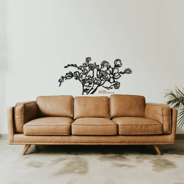 Декоративное панно "Ветви Магнолии" из дерева m39.com.ua Декоративное панно "Ветви Магнолии" из дерева