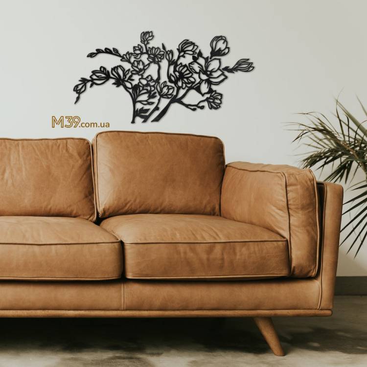 Декоративное панно "Ветви Магнолии" из дерева m39.com.ua Декоративное панно "Ветви Магнолии" из дерева