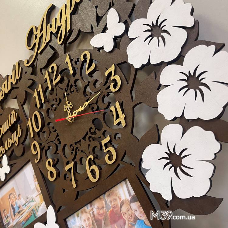 Часы фоторамка Лучшей Учительнице m39.com.ua Часы фоторамка Лучшей Учительнице