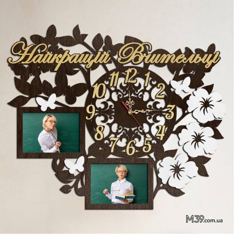 Часы фоторамка Лучшей Учительнице