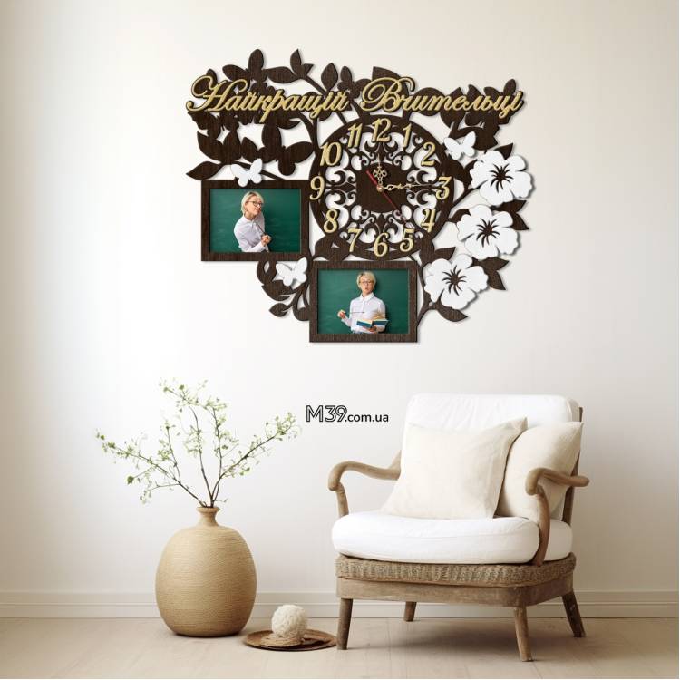Часы фоторамка Лучшей Учительнице