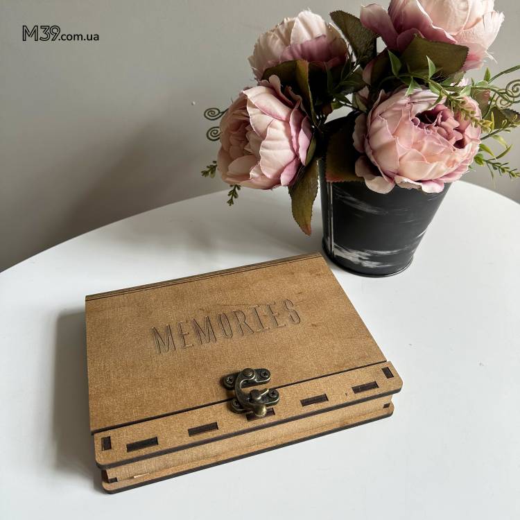 Коробочка для Фото Memories из дерева