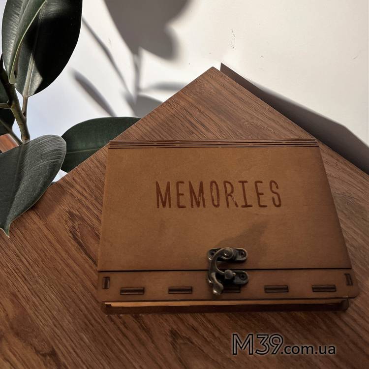 Коробочка для Фото Memories из дерева