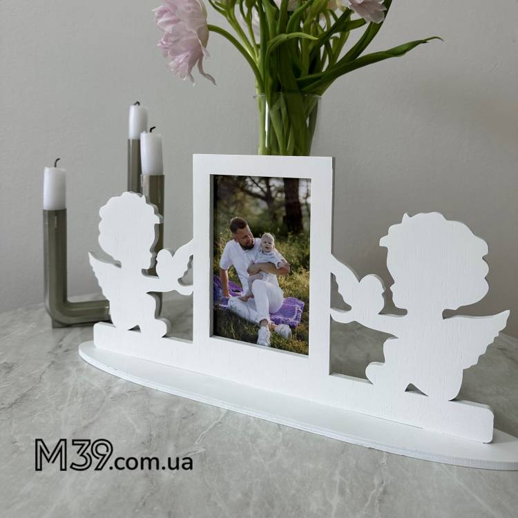 Фоторамка Янголята для Хрещених Батьків