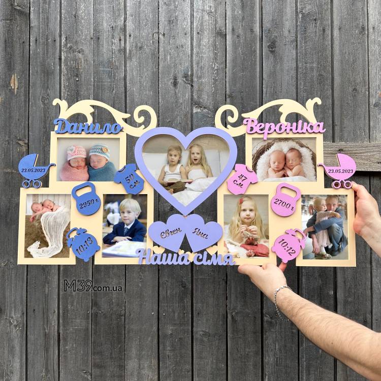 Детская Метрика Для Близнецов На 7 Фото Наша Семья