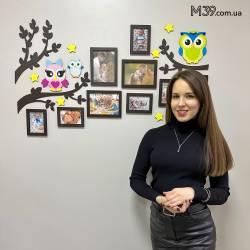 Дитяча Композиція з Фоторамок Гілочки з Совушками