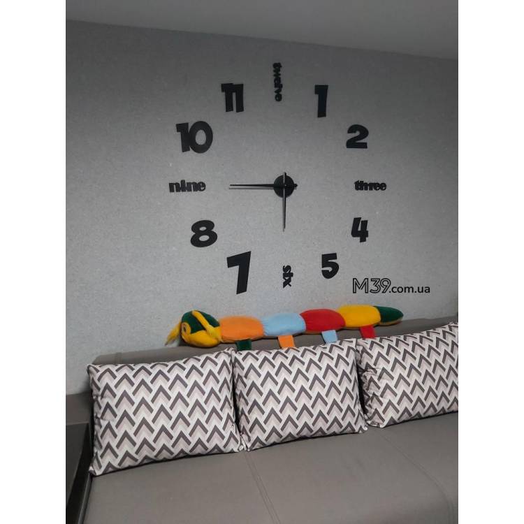 Интерьерные настенные часы (настенные часы) с надписями m39.com.ua Интерьерные настенные часы (настенные часы) с надписями