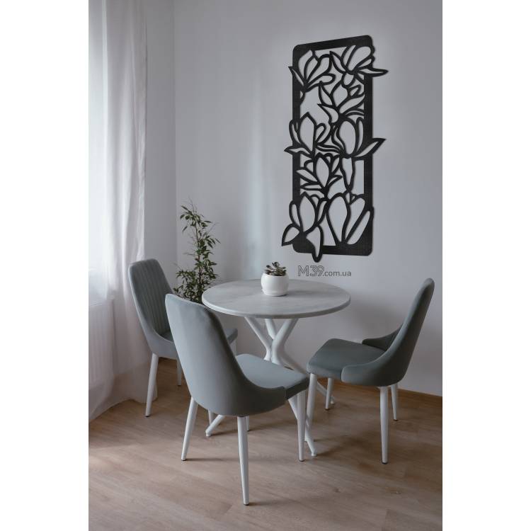 Деревянное декоративное вертикальное панно Орхидеи m39.com.ua Деревянное декоративное вертикальное панно Орхидеи