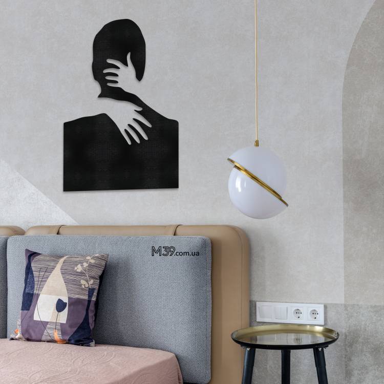 Романтический декор для комнаты из дерева - декоративное панно "Объятия" m39.com.ua Романтический декор для комнаты из дерева - декоративное панно "Объятия"