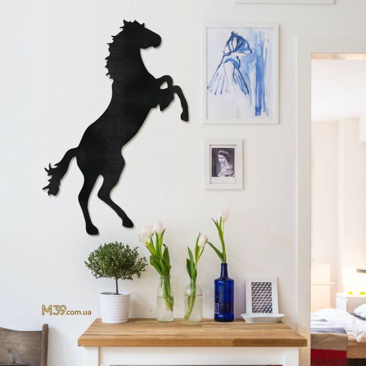 Настенное декоративное панно Конь m39.com.ua Настенное декоративное панно Конь
