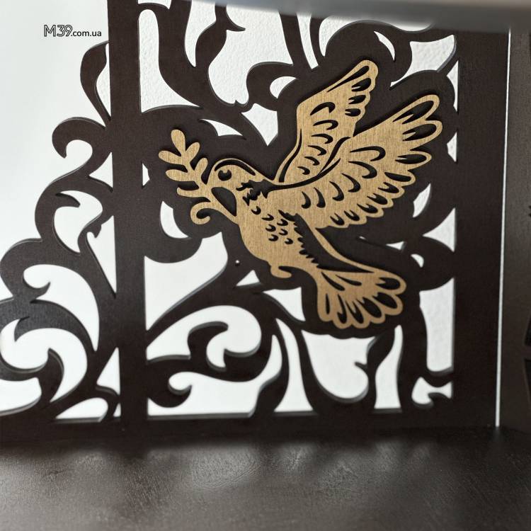 Іконостас домашній. Поличка кутова для ікон широка