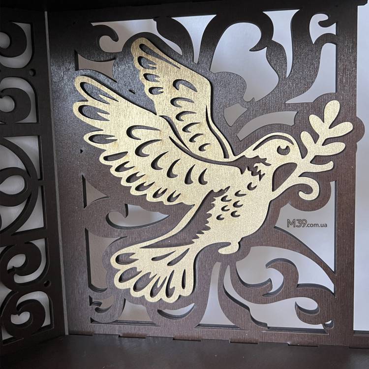 Іконостас домашній. Поличка кутова для ікон широка