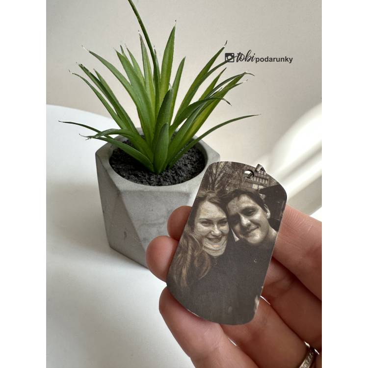 Жетон з гравіюванням по фото