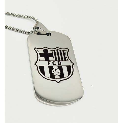 Жетон с гравировкой футбольный клуб FCB