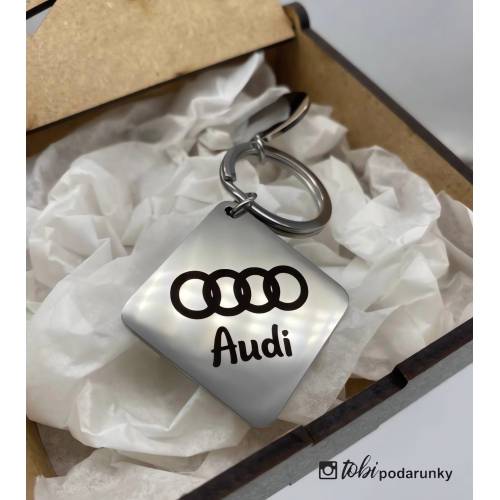 Брелок для ключей с логотипом Audi