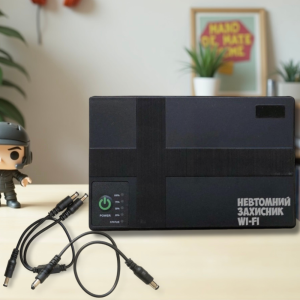 UPS для роутера з індивідуальним написом DC1018P 10400 mAh (7 годин роботи) UPS для роутера з індивідуальним написом DC1018P 10400 mAh (7 годин роботи)