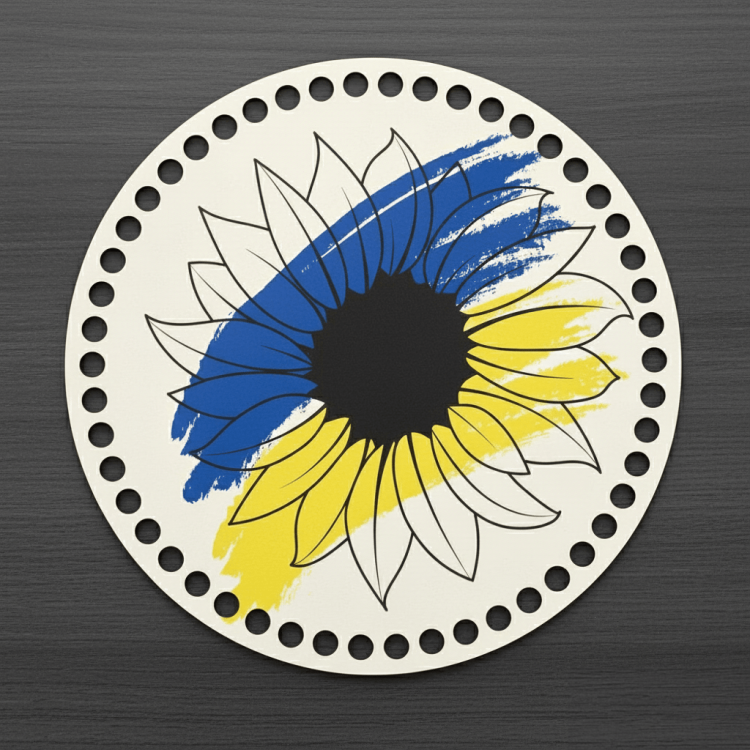 Кругле Денце з Малюнком для Сумочки або Кошика "Сонях" m39.com.ua Кругле Денце з Малюнком для Сумочки або Кошика "Сонях"