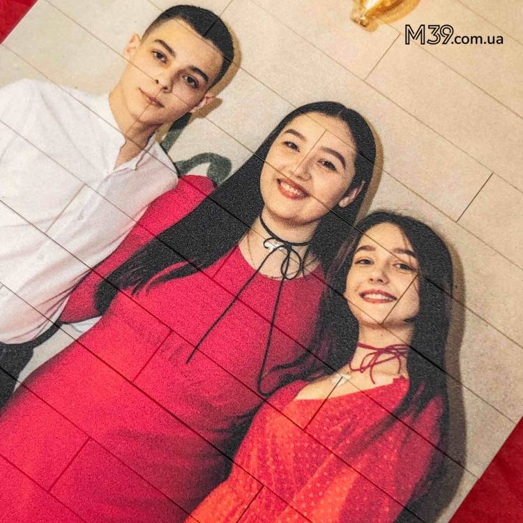 Подарунок дитині на День Св. Миколая - Конструктор з Вашим фото