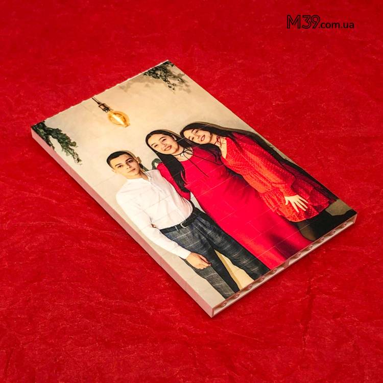 Подарунок дитині на День Св. Миколая - Конструктор з Вашим фото