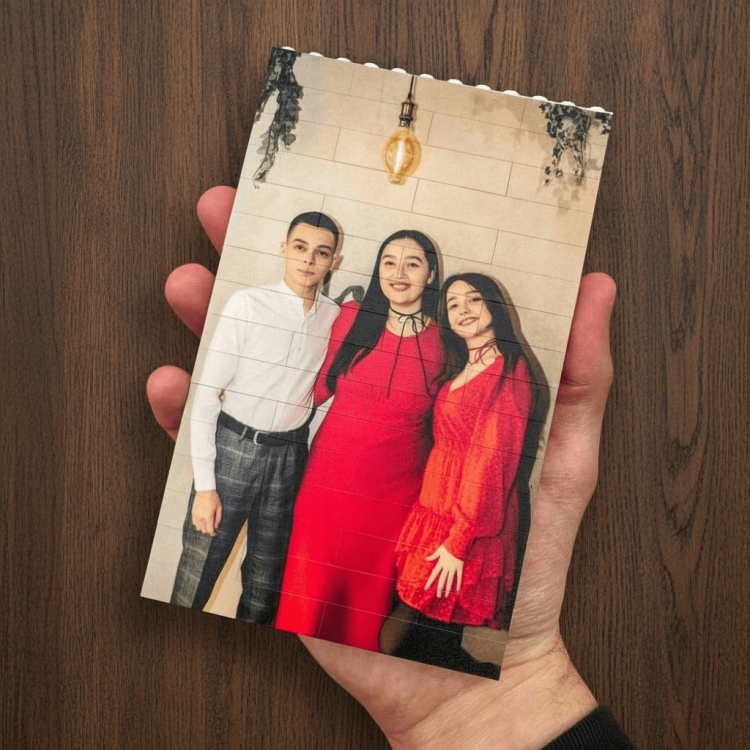 Подарунок дитині на День Св. Миколая - Конструктор з Вашим фото