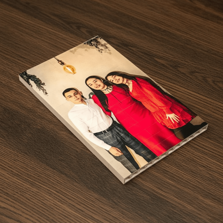 Подарунок дитині на День Св. Миколая - Конструктор з Вашим фото