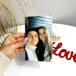 Подарунок коханій/коханому на річницю — Конструктор з Вашим фото