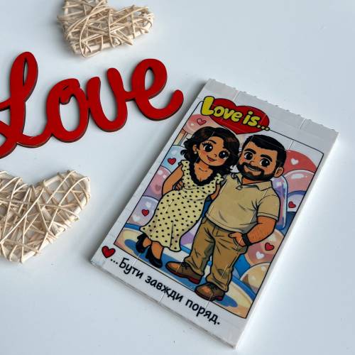 Подарунок коханій/коханому на День Святого Валентина, річницю, День Народження — Конструктор з Вашим фото m39.com.ua Подарунок коханій/коханому на День Святого Валентина, річницю, День Народження — Конструктор з Вашим фото